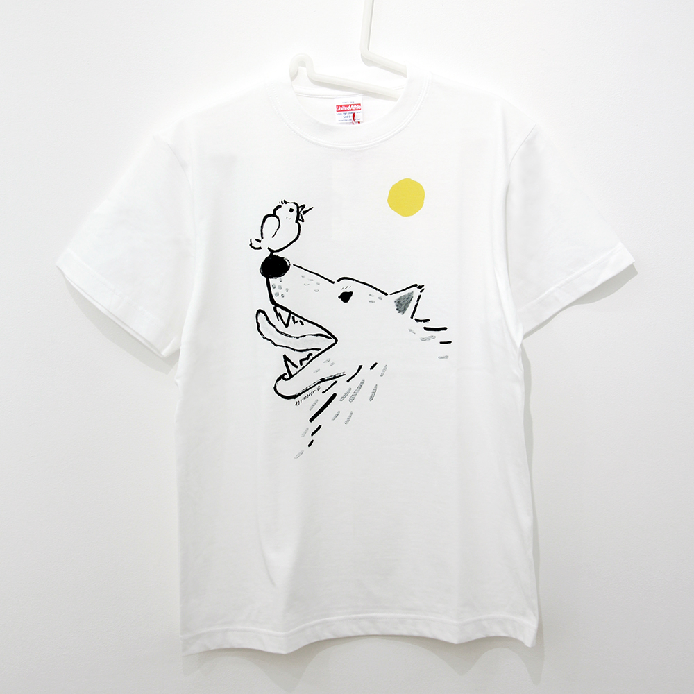 オオカミに育てられた文鳥Ｔシャツ