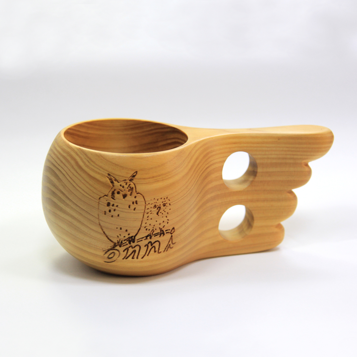 幸運を運ぶ「onni-フクロウククサ（kuksa）」