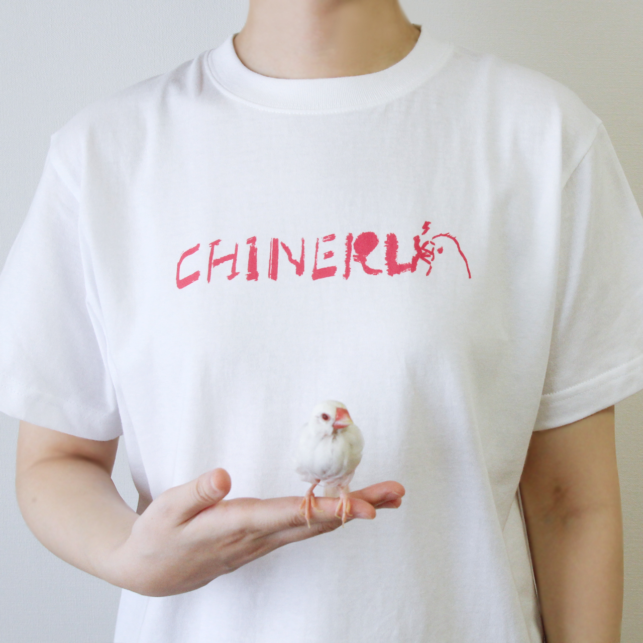 CHINERU文鳥Tシャツ