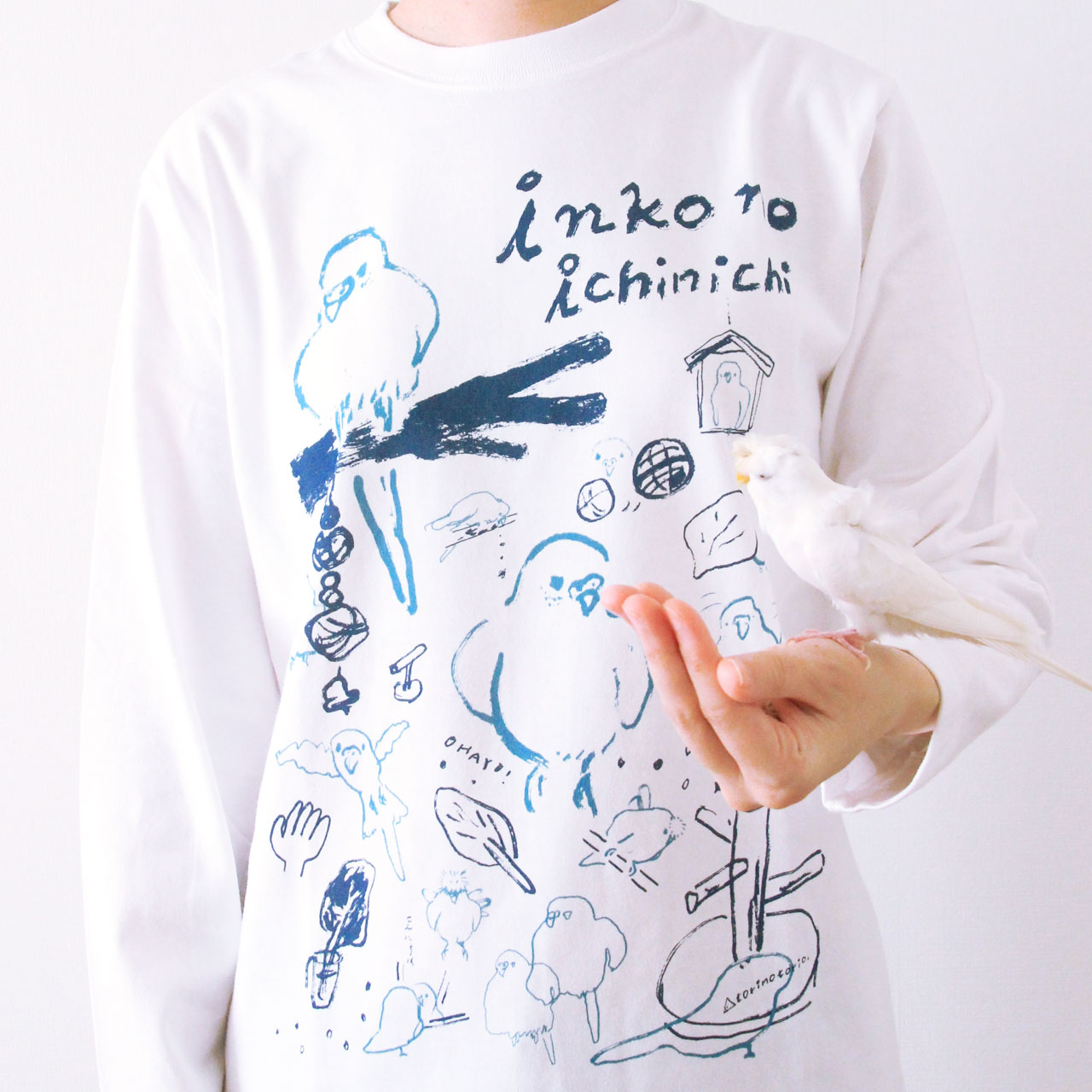 『inko no ichinichi』長袖T-shirt