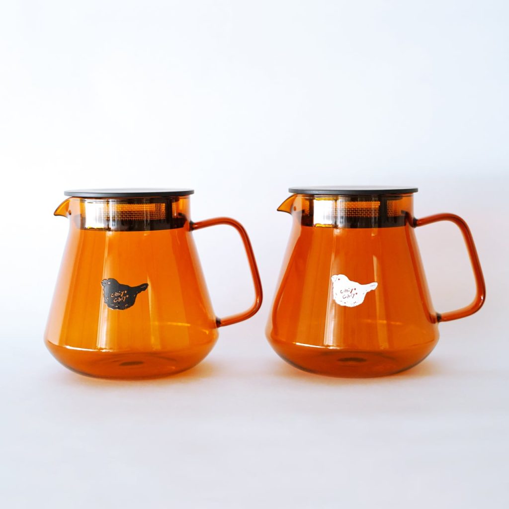 「珈琲と文鳥」： ティー＆コーヒーサーバー