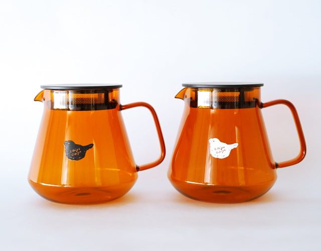 「珈琲と文鳥」： ティー＆コーヒーサーバー